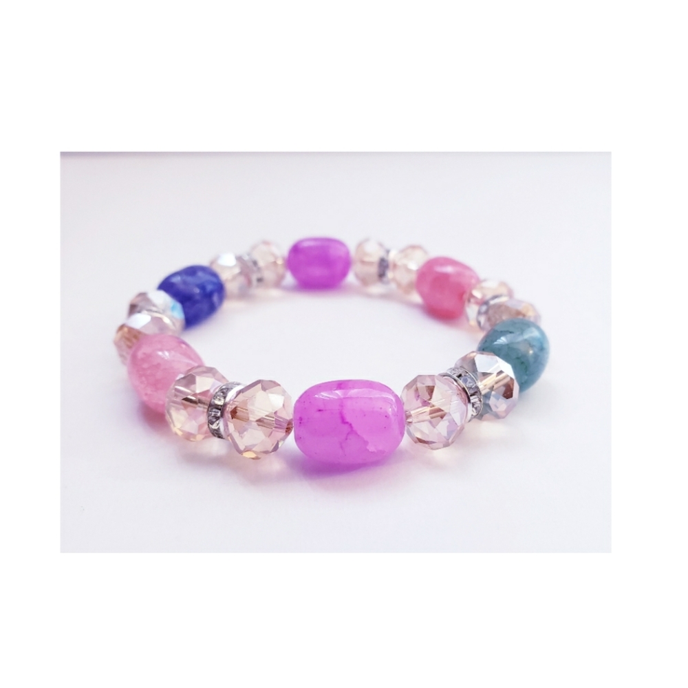 Multi Color Beaded Bracelet